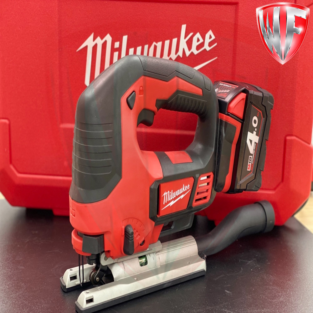 MILWAUKEE M18 BJS 402C 18V JIGSAW with Mystery Gift Keyless Bevel Facility